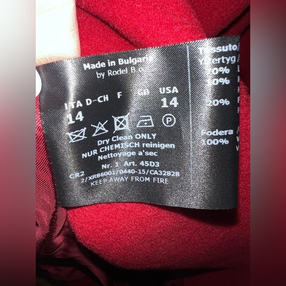 Cinzia Rocca Wool & Cashmere Duo Coat 14 - Picture 7 of 13